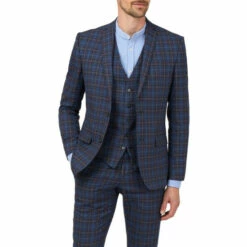 Limehaus Check Slim Fit Suit Jacket For Male 13 Limehaus Check Slim Fit Suit Jacket For Male -Cheap Limehaus Store unnamed file 1020