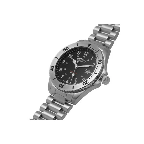 Rotary Commando Stainless Steel Classic Analogue Quartz Watch - Gb05475/19 For Male 6 Rotary Commando Stainless Steel Classic Analogue Quartz Watch - Gb05475/19 For Male - Image 6