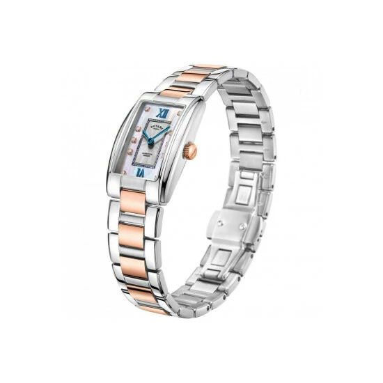 Rotary Cambridge Stainless Steel Classic Analogue Watch - Lb05437/07/d For Female 2 Rotary Cambridge Stainless Steel Classic Analogue Watch - Lb05437/07/d For Female - Image 2