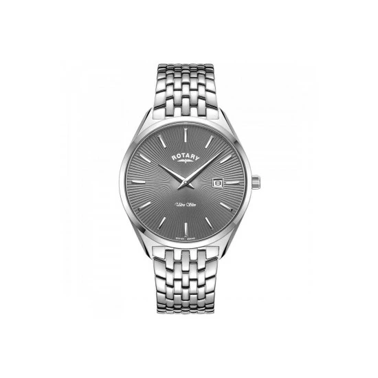 Rotary Ultra Slim Stainless Steel Classic Analogue Quartz Watch - Gb08010/74 For Male 7 Rotary Ultra Slim Stainless Steel Classic Analogue Quartz Watch - Gb08010/74 For Male - Image 7