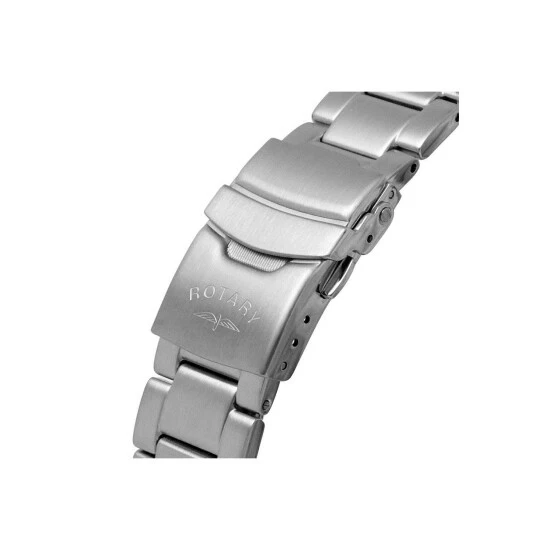 Rotary Henley Stainless Steel Classic Analogue Quartz Watch - Gb05440/04 For Male 5 Rotary Henley Stainless Steel Classic Analogue Quartz Watch - Gb05440/04 For Male - Image 5