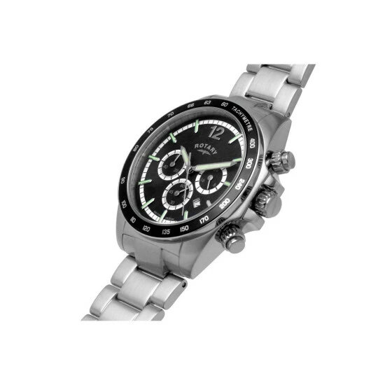 Rotary Henley Stainless Steel Classic Analogue Quartz Watch - Gb05440/04 For Male 6 Rotary Henley Stainless Steel Classic Analogue Quartz Watch - Gb05440/04 For Male - Image 6