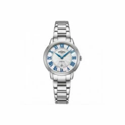 Rotary Cambridge Stainless Steel Classic Analogue Quartz Watch - Lb05425/07 For Female