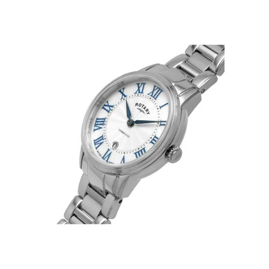 Rotary Cambridge Stainless Steel Classic Analogue Quartz Watch - Lb05425/07 For Female 3 Rotary Cambridge Stainless Steel Classic Analogue Quartz Watch - Lb05425/07 For Female - Image 3