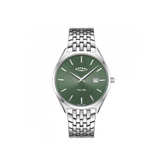 Rotary Ultra Slim Stainless Steel Classic Analogue Quartz Watch - Gb08010/24 For Male 7 Rotary Ultra Slim Stainless Steel Classic Analogue Quartz Watch - Gb08010/24 For Male - Image 7