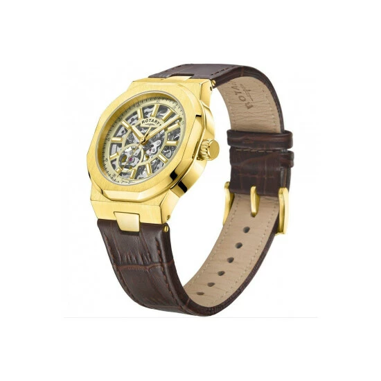 Rotary Regent Stainless Steel Classic Analogue Automatic Watch - Gs05418/03 For Male 3 Rotary Regent Stainless Steel Classic Analogue Automatic Watch - Gs05418/03 For Male - Image 3