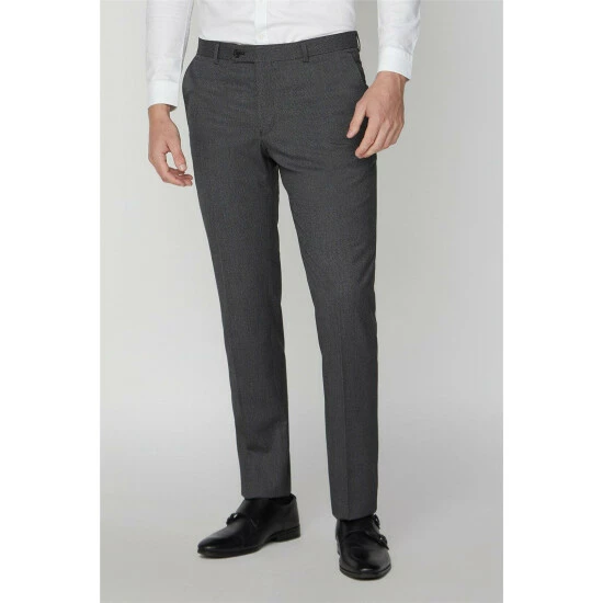 Limehaus Micro Check Slim Fit Trouser For Male 1 Limehaus Micro Check Slim Fit Trouser For Male