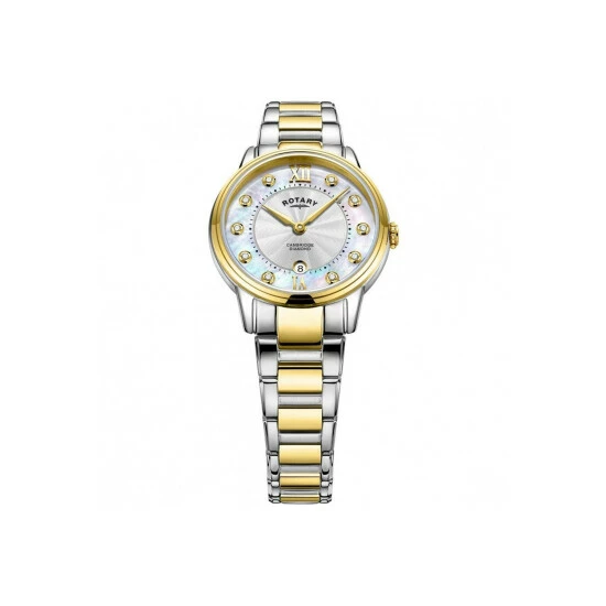 Rotary Cambridge Stainless Steel Classic Analogue Watch - Lb05426/07/d For Female 3 Rotary Cambridge Stainless Steel Classic Analogue Watch - Lb05426/07/d For Female - Image 3