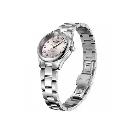 Rotary Oxford Stainless Steel Classic Analogue Quartz Watch - Lb05092/07/d For Female 2 Rotary Oxford Stainless Steel Classic Analogue Quartz Watch - Lb05092/07/d For Female - Image 2