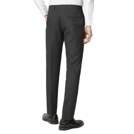 Limehaus Plain Slim Suit Trousers For Male 2 Limehaus Plain Slim Suit Trousers For Male - Image 2