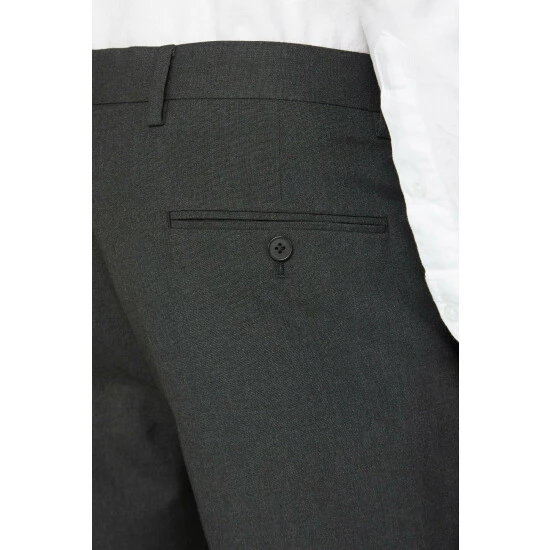 Limehaus Plain Slim Suit Trousers For Male 3 Limehaus Plain Slim Suit Trousers For Male - Image 3
