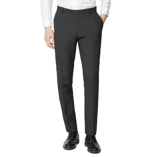 Limehaus Plain Slim Suit Trousers For Male 4 Limehaus Plain Slim Suit Trousers For Male - Image 4
