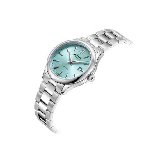 Rotary Oxford Stainless Steel Classic Analogue Quartz Watch - Lb05092/77 For Female 2 Rotary Oxford Stainless Steel Classic Analogue Quartz Watch - Lb05092/77 For Female - Image 2