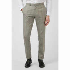 Limehaus Check Slim Fit Trousers For Male