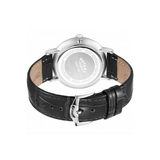 Rotary Windsor Stainless Steel Classic Analogue Quartz Watch - Gs05420/05 For Male 2 Rotary Windsor Stainless Steel Classic Analogue Quartz Watch - Gs05420/05 For Male - Image 2