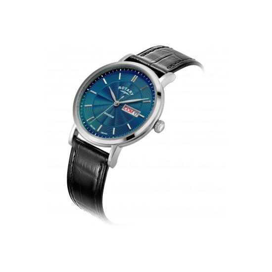 Rotary Windsor Stainless Steel Classic Analogue Quartz Watch - Gs05420/05 For Male 3 Rotary Windsor Stainless Steel Classic Analogue Quartz Watch - Gs05420/05 For Male - Image 3