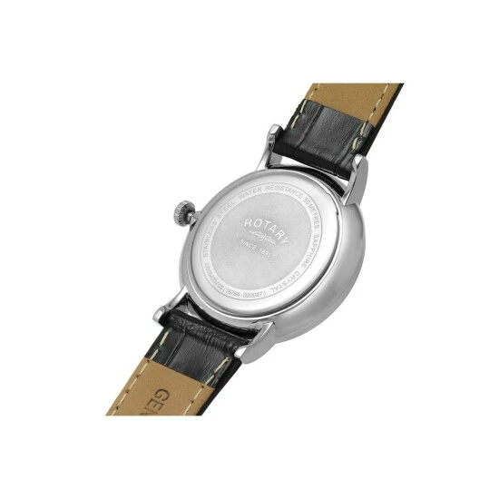 Rotary Windsor Stainless Steel Classic Analogue Quartz Watch - Gs05420/05 For Male 4 Rotary Windsor Stainless Steel Classic Analogue Quartz Watch - Gs05420/05 For Male - Image 4