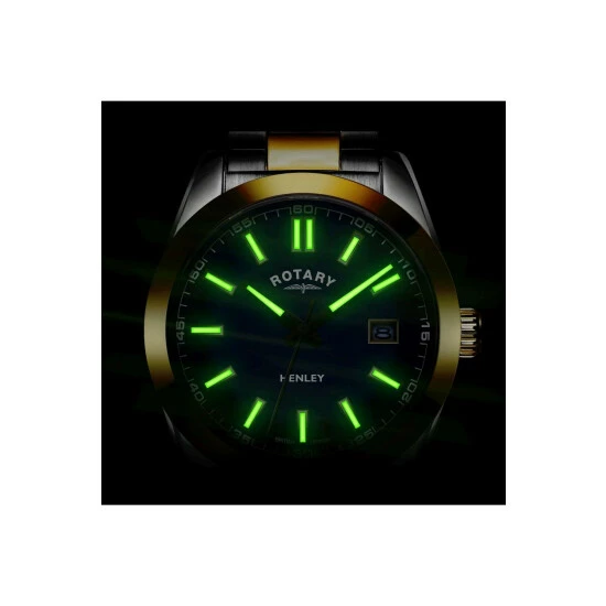 Rotary Quartz Stainless Steel Classic Analogue Quartz Watch - Gb05181/05 For Male 2 Rotary Quartz Stainless Steel Classic Analogue Quartz Watch - Gb05181/05 For Male - Image 2