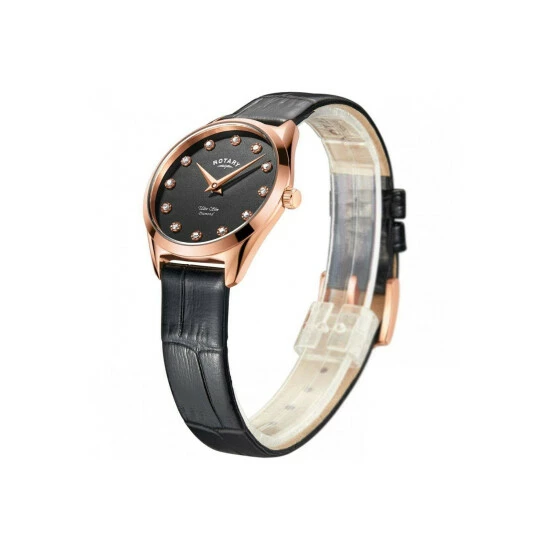 Rotary Ultra Slim Stainless Steel Classic Analogue Watch - Ls08014/04/d For Female 3 Rotary Ultra Slim Stainless Steel Classic Analogue Watch - Ls08014/04/d For Female - Image 3