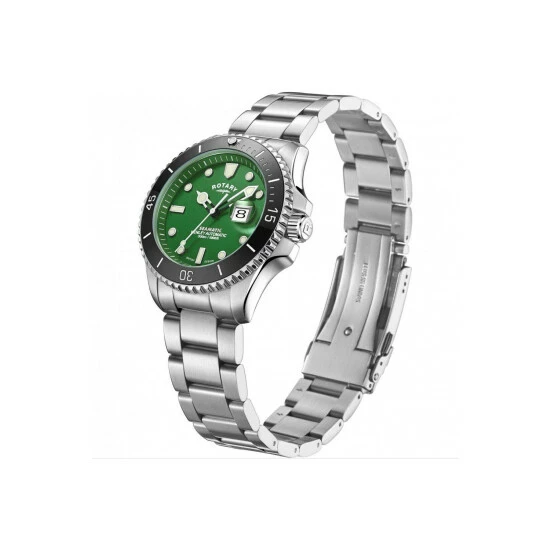 Rotary Seamatic Stainless Steel Classic Analogue Watch - Gb05430/78 For Male 2 Rotary Seamatic Stainless Steel Classic Analogue Watch - Gb05430/78 For Male - Image 2