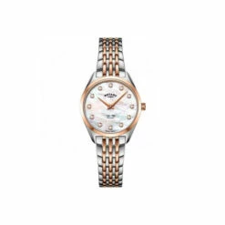 Rotary Ultra Slim Stainless Steel Classic Analogue Watch - Lb08012/41/d For Female