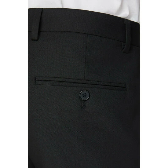 Limehaus Plain Slim Suit Trousers For Male 3 Limehaus Plain Slim Suit Trousers For Male - Image 3