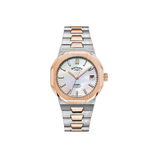 Rotary Regent Stainless Steel Classic Analogue Automatic Watch - Lb05412/07 For Female 1 Rotary Regent Stainless Steel Classic Analogue Automatic Watch - Lb05412/07 For Female