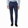 Limehaus Windowpane Check Slim Trousers For Male