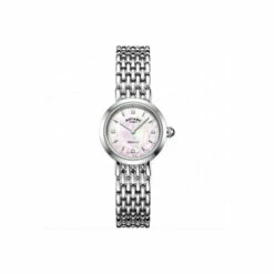 Rotary Stainless Steel Classic Analogue Quartz Watch - Lb00899/07/d For Female