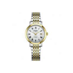 Rotary Windsor Stainless Steel Classic Analogue Quartz Watch - Lb05421/01 For Female