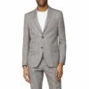 Limehaus Tonal Check Slim Fit Suit Jacket For Male
