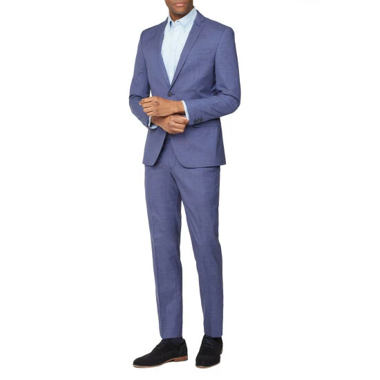 Limehaus Fleck Slim Fit 2 Piece Suit For Male 2 Limehaus Fleck Slim Fit 2 Piece Suit For Male - Image 2