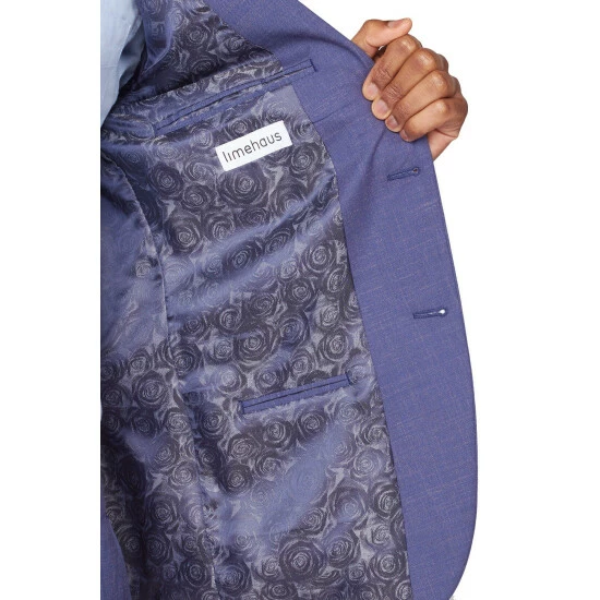 Limehaus Fleck Slim Fit 2 Piece Suit For Male 6 Limehaus Fleck Slim Fit 2 Piece Suit For Male - Image 6
