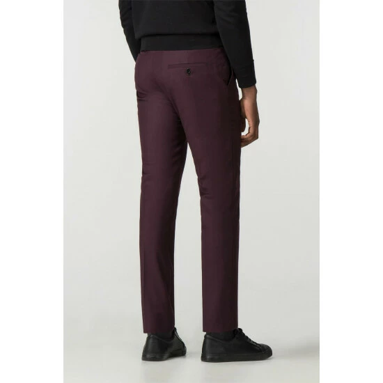 Limehaus Twill Slim Fit Trousers For Male 2 Limehaus Twill Slim Fit Trousers For Male - Image 2