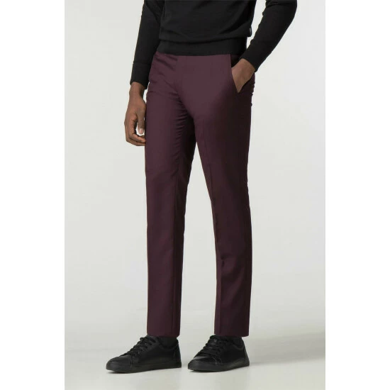 Limehaus Twill Slim Fit Trousers For Male 4 Limehaus Twill Slim Fit Trousers For Male - Image 4