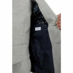 Limehaus Check Slim Suit For Male 11 Limehaus Check Slim Suit For Male -Cheap Limehaus Store unnamed file 1517