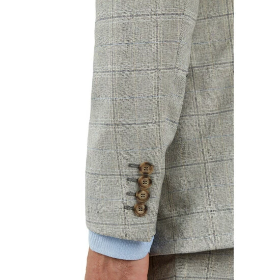 Limehaus Check Slim Suit For Male 6 Limehaus Check Slim Suit For Male - Image 6