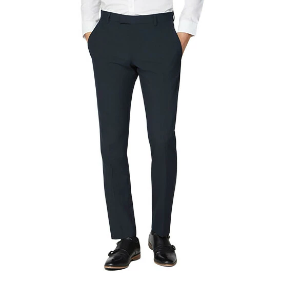 Limehaus Plain Slim Fit Suit Trousers For Male 1 Limehaus Plain Slim Fit Suit Trousers For Male