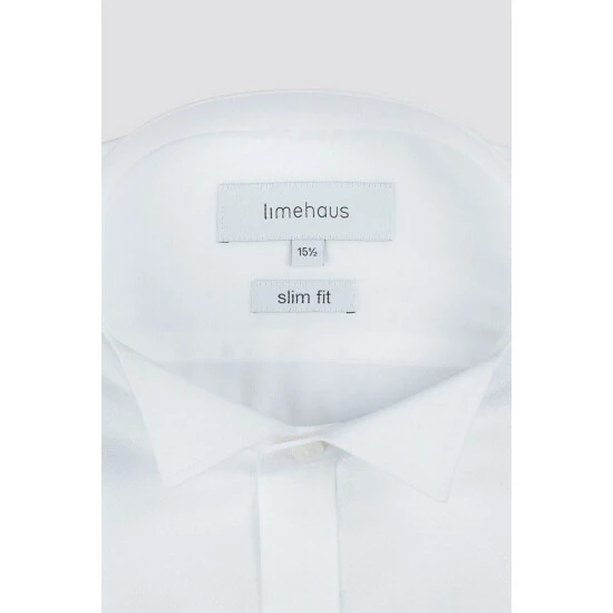 Limehaus Wing Collar Dobby Panelled Shirt For Male 2 Limehaus Wing Collar Dobby Panelled Shirt For Male - Image 2