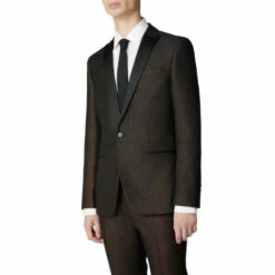 Limehaus Fleck Slim Suit Jacket For Male -Cheap Limehaus Store unnamed file 1552