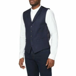 Limehaus Herringbone Stripe Waistcoat For Male -Cheap Limehaus Store unnamed file 1580