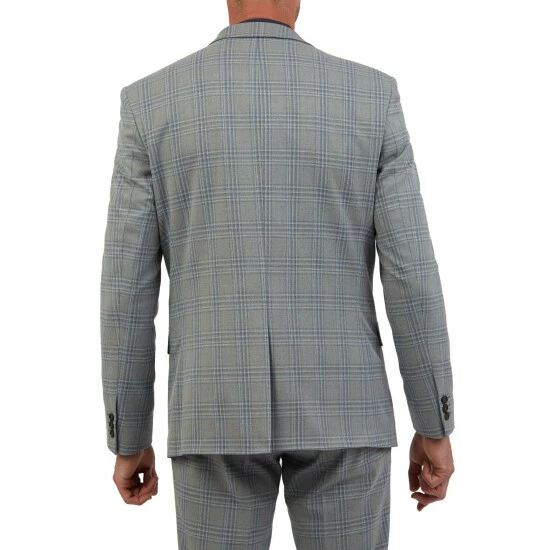 Limehaus Check Suit Jacket For Male 3 Limehaus Check Suit Jacket For Male - Image 3