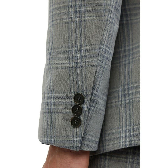 Limehaus Check Suit Jacket For Male 6 Limehaus Check Suit Jacket For Male - Image 6