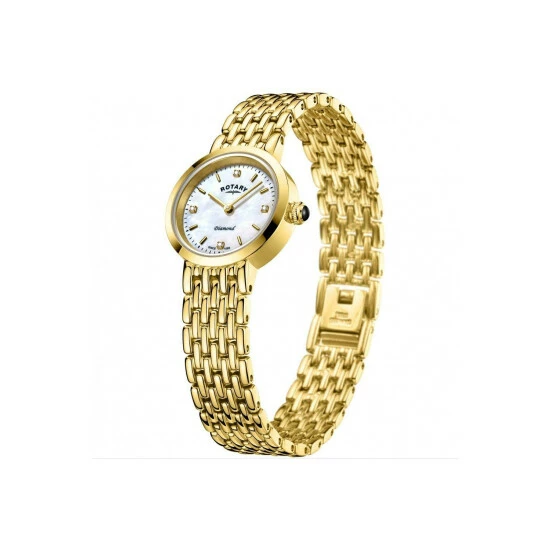 Rotary Plated Stainless Steel Classic Analogue Quartz Watch - Lb00900/41/d For Female 2 Rotary Plated Stainless Steel Classic Analogue Quartz Watch - Lb00900/41/d For Female - Image 2