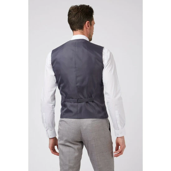 Limehaus Windowpane Waistcoat For Male 2 Limehaus Windowpane Waistcoat For Male - Image 2