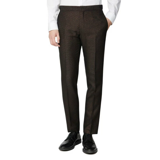 Limehaus Fleck Slim Suit Trousers For Male 1 Limehaus Fleck Slim Suit Trousers For Male