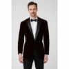 Limehaus Velvet Regular Fit Jacket For Male