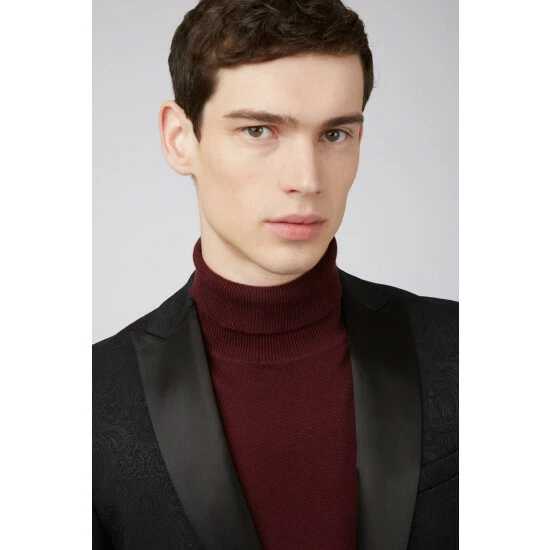 Limehaus Jacquard Standalone Jacket For Male 4 Limehaus Jacquard Standalone Jacket For Male - Image 4