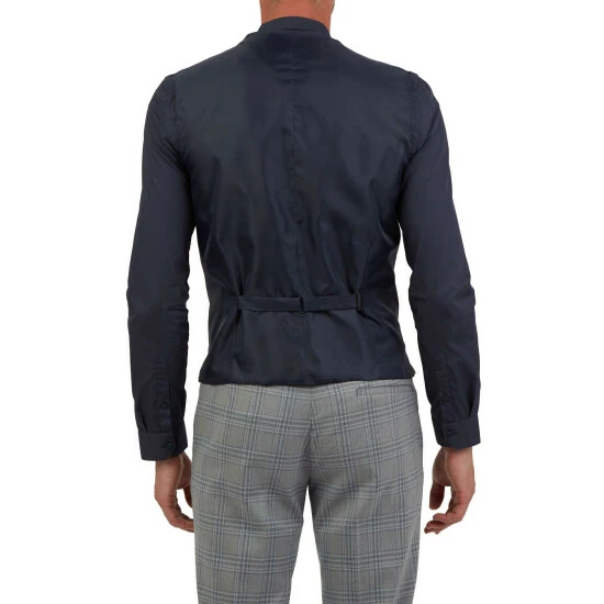 Limehaus Check Waistcoat For Male 2 Limehaus Check Waistcoat For Male - Image 2