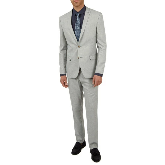 Limehaus Texture Slim Suit For Male 2 Limehaus Texture Slim Suit For Male - Image 2